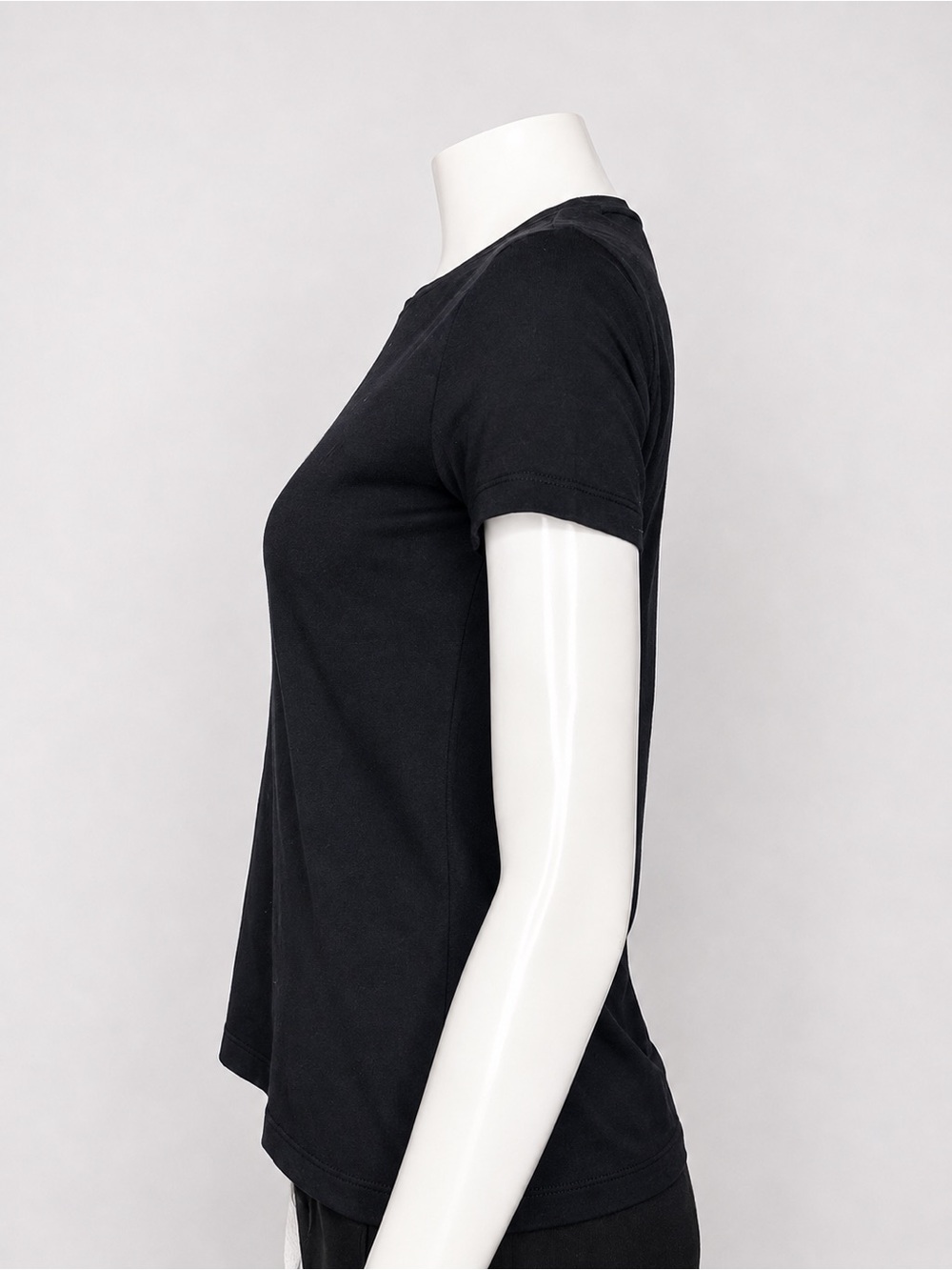 DKNY Women’s Black Logo Graphic T-Shirt Short Sleeve Crew Neck Size S - Picture 3 of 4
